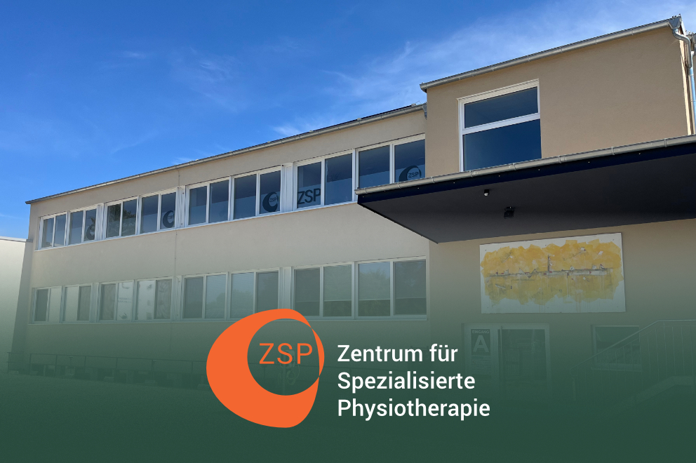 Physiotherapeut behandelt eine Bandscheibenverletzung mit gezielten Griffen in einer modernen Praxis.